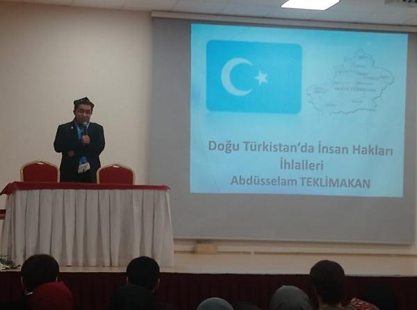 Doğu Türkistan Yeni Nesil Hareketi Temsilcilerini Okulumuzda Ağırladık.